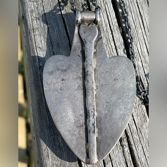 Impressive TURKMEN ANTIQUE TRIBAL ASYK SILVER PENDANT Carnelian Stone (OBO!) 🤗 - Picture 5 of 16